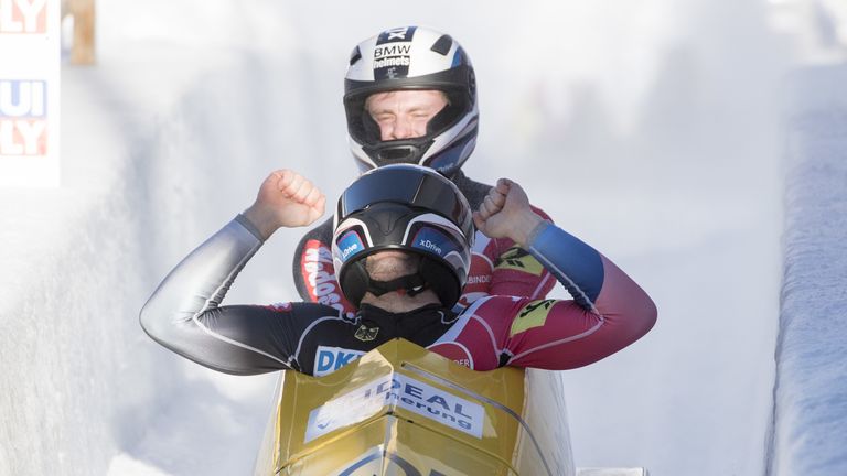Nico Walther gewinnt mit Christian Poser in St. Moritz.