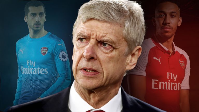 Mit Henrikh Mkhitaryan und Pierre-Emerick Aubameyang will Arsene Wenger den FC Arsenal wieder nach oben führen.