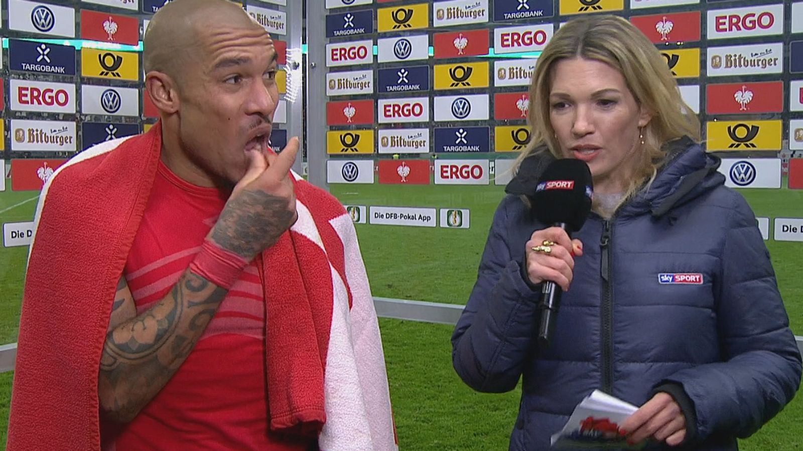 Nigel De Jong kritisiert Leistung im DFBPokal Keine Eier Fußball
