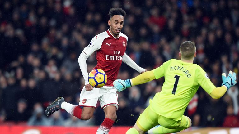 Pierre-Emerick Aubameyang darf in der Europa League nicht für den FC Arsenal auflaufen.