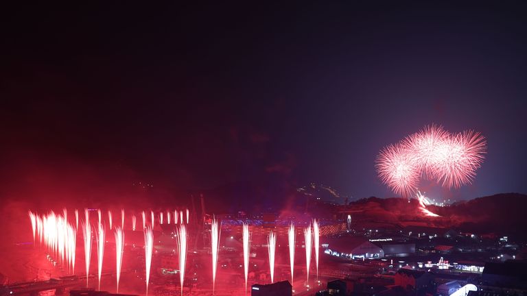 Eröffnungsfeier in Pyeongchang