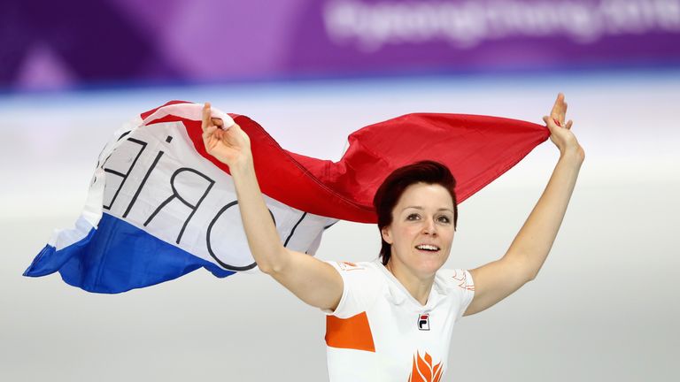 Jorien ter Mors gewinnt mit olympischem Rekord.
