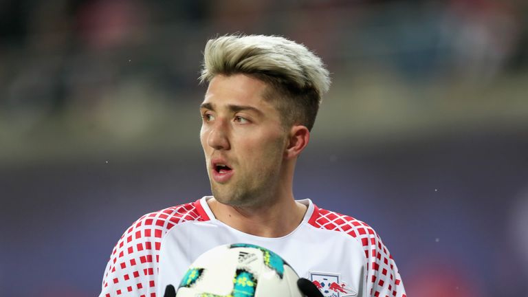 Leipzigs Kevin Kampl will sich nicht am Spielstil des FC Bayern messen.