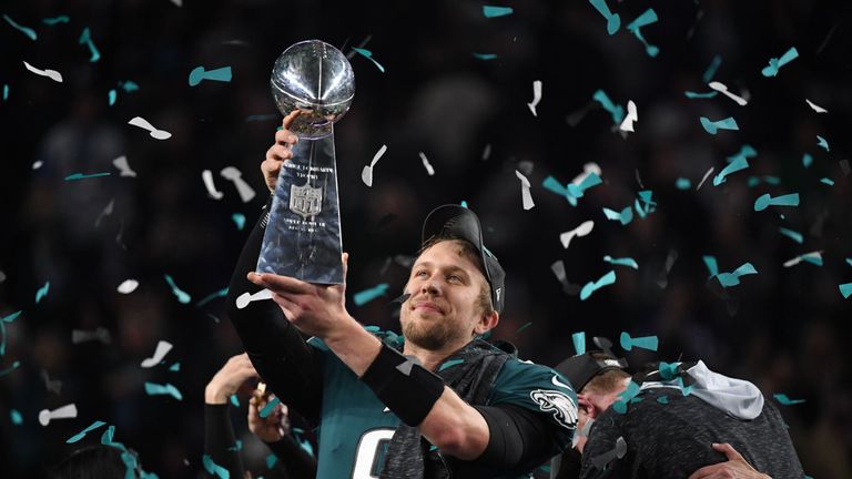 Zum ersten Mal in ihrer Klubhistorie krönen sich die Eagles zum Super-Bowl-Champion.