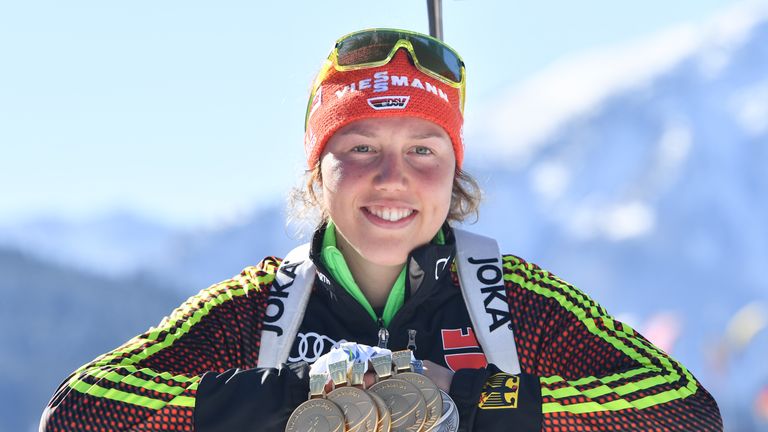 Nach ihren sechs Medaillen bei der Weltmeisterschaft 2017 will Laura Dahlmeier in Pyeongchang nachlegen. 