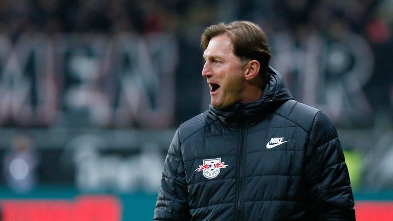 RB-Trainer Ralph Hasenhüttl erklärt seinen Ausraster bei Eintracht Frankfurt. 