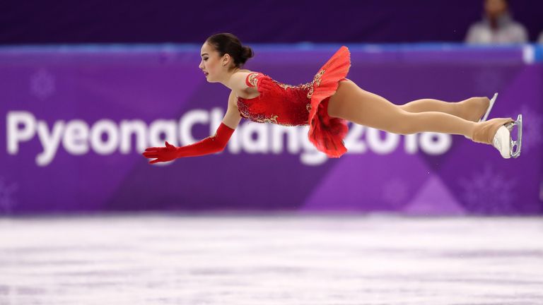 Alina Sagitowa ist die zweitjüngste Einkunstlauf-Olympiasiegerin der Geschichte.