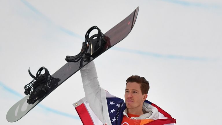 Shaun White ist zum dritten Mal Olympiasieger.