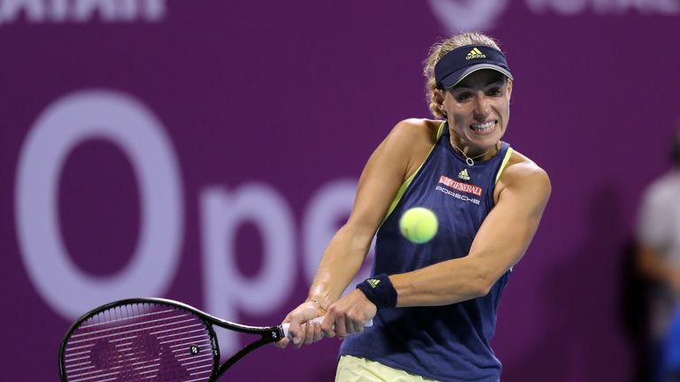 Nach hartem Kampf unterlag Angelique Kerber der Dänin Caroline Wozniacki im Viertelfinale in Doha.