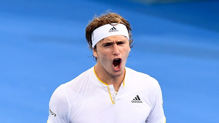 Alexander Zverev jubelt als neue Nummer vier der Weltrangliste.