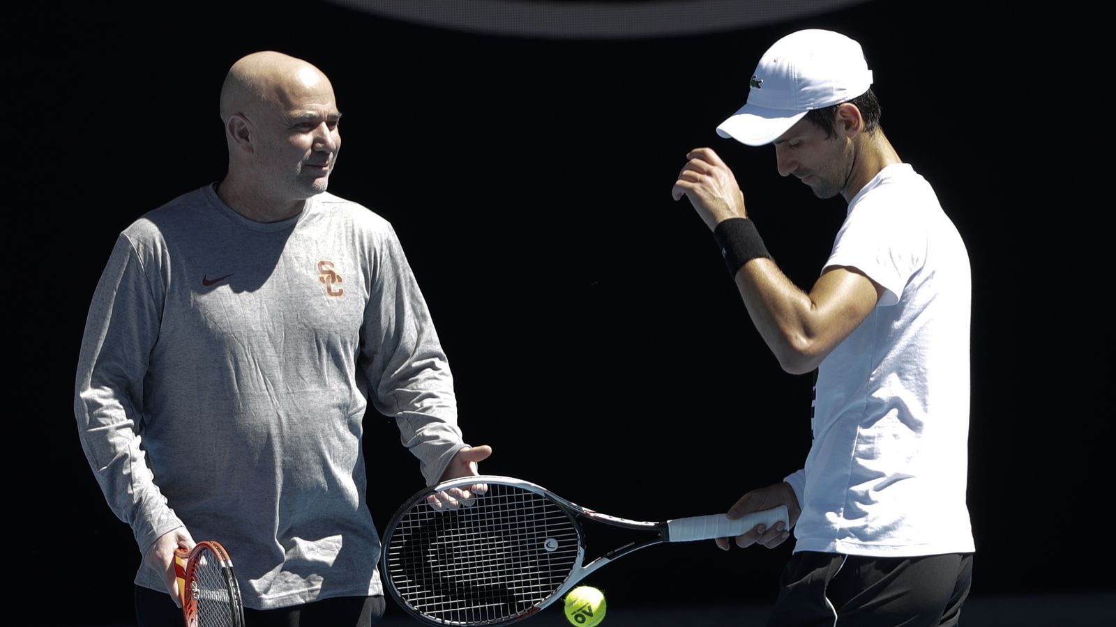 Agassi nicht mehr Trainer von Tennis-Star Djokovic Tennis News Sky Sport