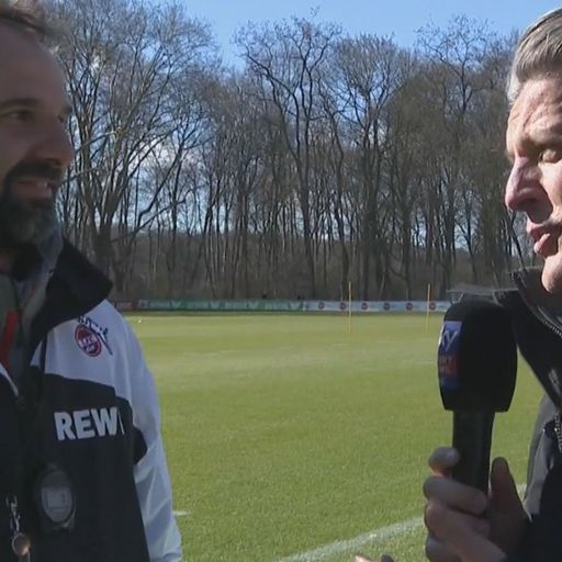 Spontan-Interview mit Sky: Ruthenbeck locker drauf