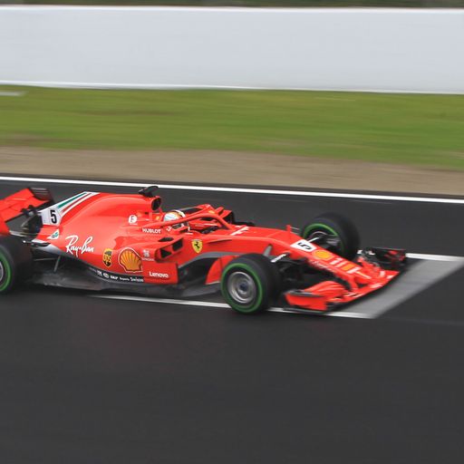 Ferrari-Pilot Sebastian Vettel über die Testfahrten in Barcelona