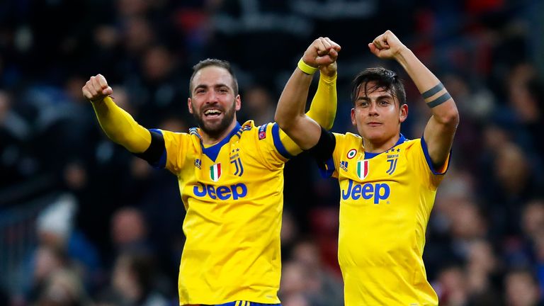 Gonzalo Higuain und Paulo Dybala schießen Tottenham aus der Königsklasse.
