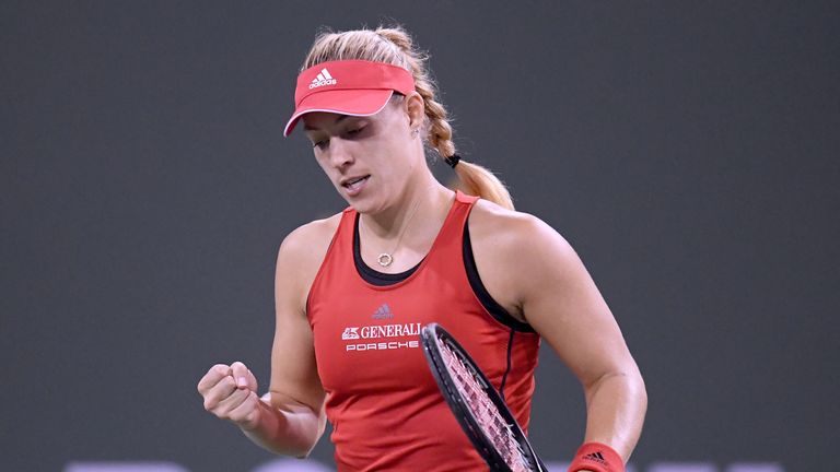 Angelique Kerber präsentiert sich in Indian Wells in guter Form.