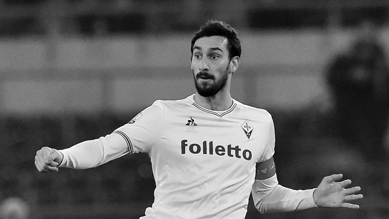 Der AC Florenz gab am Sonntag den Tod von Kapitän Davide Astori bekannt.