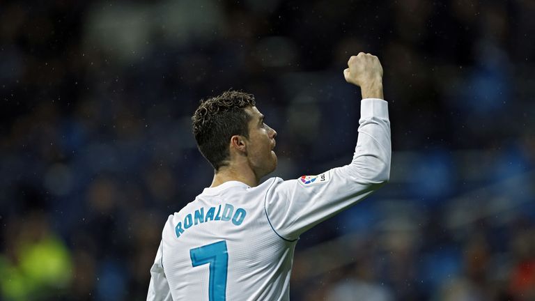 Cristiano Ronaldo erzielt gegen Getafe sein 300. Ligator.