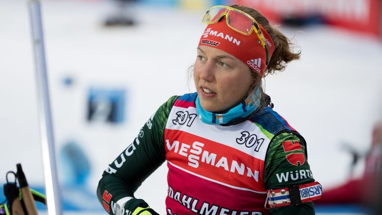 Laura Dahlmeier landet beim Weltcup-Finale auf Rang sechs.