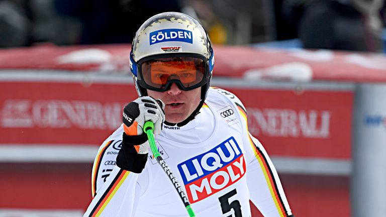 Thomas Dreßen verpasst in Are knapp das Podium.