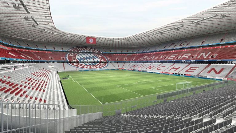 Seit der Eröffnung im Jahr 2005 blieb die Arena der Bayern und 1860 München neutral gestaltet. Demnächst erstrahlt die Arena im typischen "Bayern-Rot". (Bildquelle: fcbayern.com)