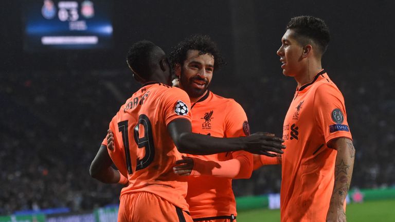 Sadio Mane, Mohamed Salah und Roberto Firmino sind die Torjäger des FC Liverpool.
