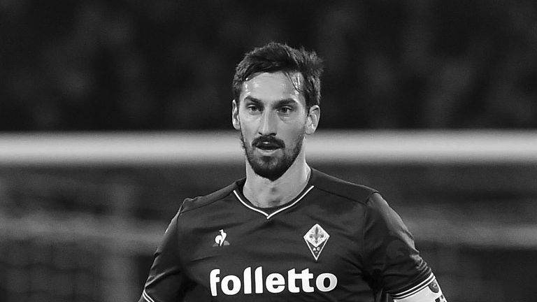 Der AC Florenz hat am Sonntag den Tod von Mannschaftskapitän Davide Astori bekannt gegeben. 