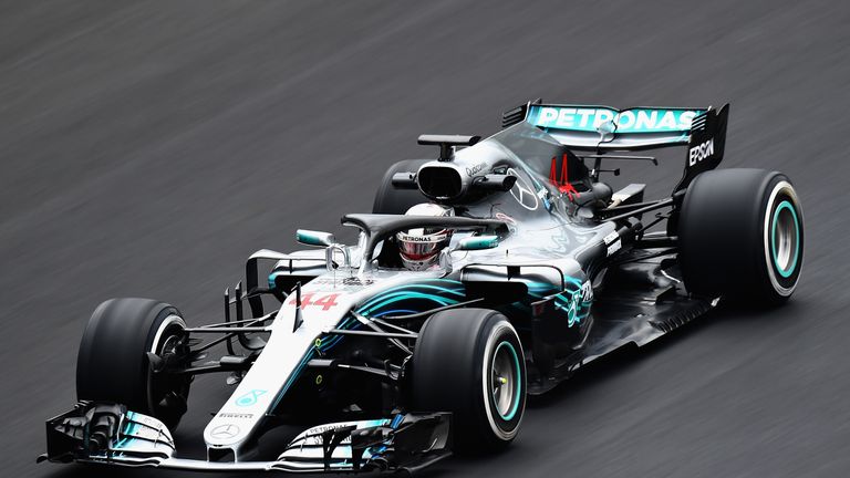 Lewis Hamilton fuhr die Bestzeit.