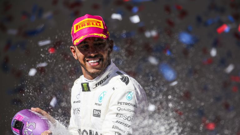 Lewis Hamilton ist der große Triumphator in Austin.