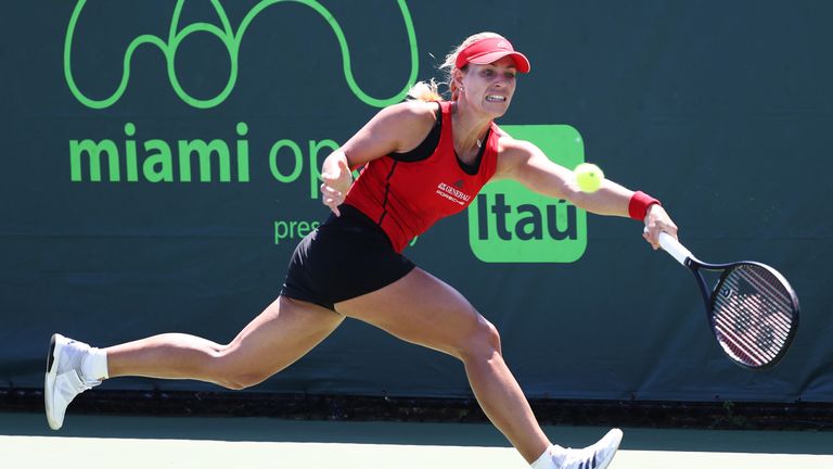Angelique Kerber trifft nun auf Sloane Stephens.