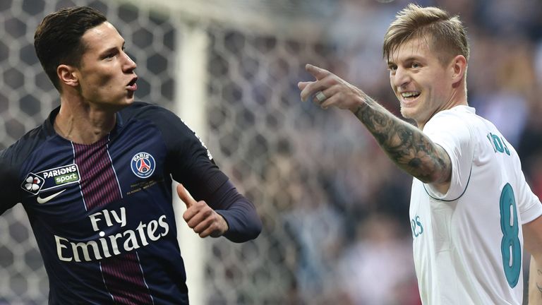 Julian Draxler (l.) und Toni Kroos (r.) kennen sich aus der Nationalmannschaft bestens.