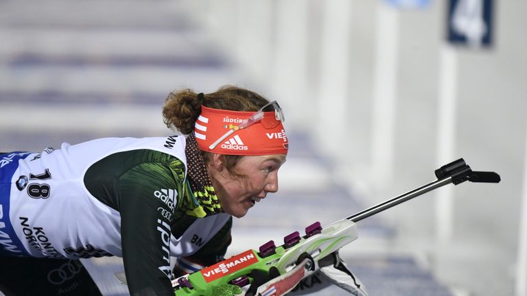 Laura Dahlmeier muss sich in Norwegen mit einer enttäuschenden Platzierung begrüßen.