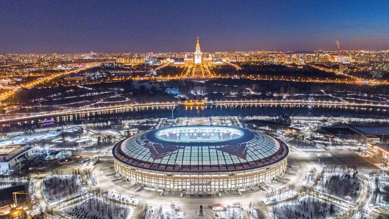 Im Luzhniki-Stadion in Moskau findet das Finale der WM 2018 statt.
