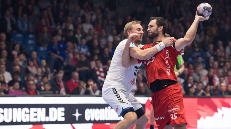 Die Melsunger um Michael Müller können sich gegen Minden durchsetzen.