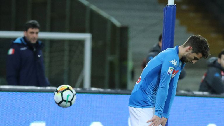Bei Abstiegskandidat Sassuolo Calcio kam Napoli nicht über ein 1:1 hinaus.