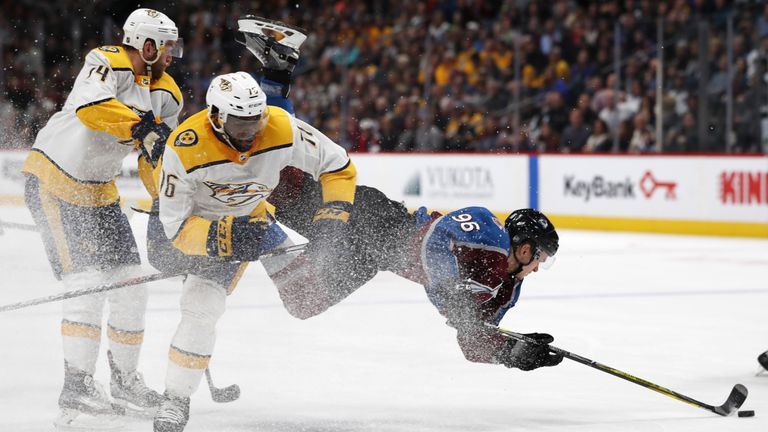 Die Nashville Predators siegen bei Colorado Avalanche und sind damit sicher in den Playoffs.