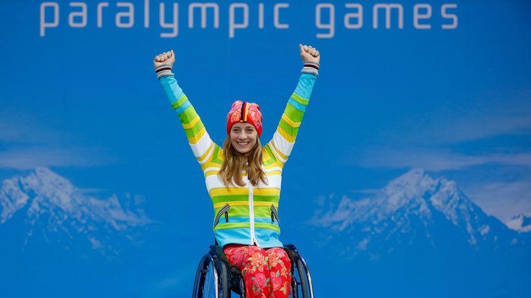 Para-Skiläuferin Anna Schaffelhuber führt die 20 deutschen Athleten in Pyeongchang an.