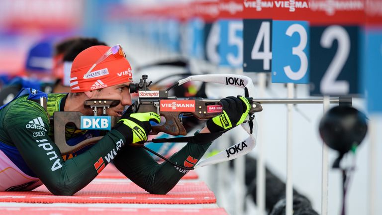 Arnd Peiffer landet beim Weltcup in Kontiolahti auf Platz fünf.