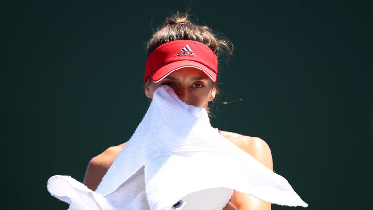 Andrea Petkovic ist in Florida nicht mehr dabei.