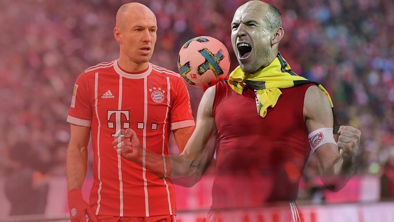 Arjen Robben steht beim FC Bayern vor einer ungewissen Zukunft.
