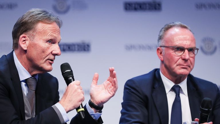 BVB-Boss Hans-Joachim Watzke hat kein Verständnis für die Argumente von Bayerns Vorstands-Boss Karl-Heinz Rummenigge.