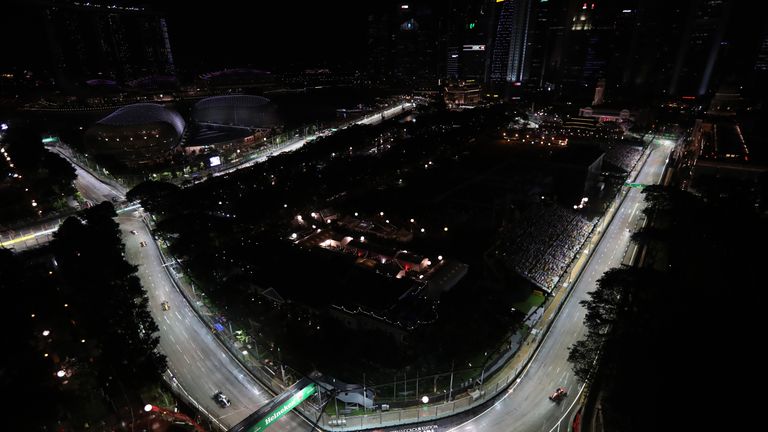 Das Nachtrennen in Singapur