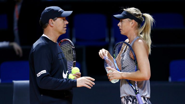 Sven Groeneveld trainierte Maria Scharapowa vier Jahre lang.