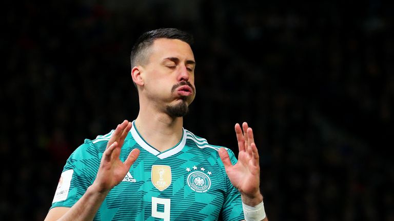 Unglücklich: Sandro Wagner 