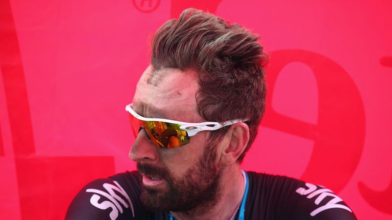 during the 2015 Paris - Roubaix cycle race from Compiegne to Roubaix on April 12, 2015 in Paris, France.