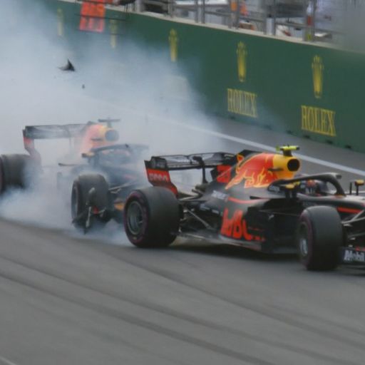 Chaos in Baku: Red-Bull-Crash kostet Vettel den Sieg