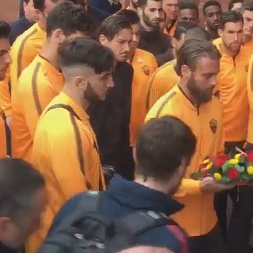 AS Rom gedenkt den Hillsborough-Opfern