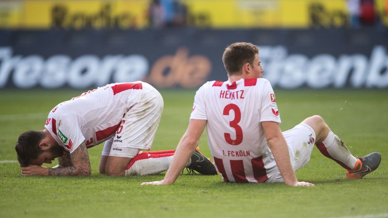 Der 1. FC Köln taumelt dem Abstieg in die 2. Bundesliga entgegen. 