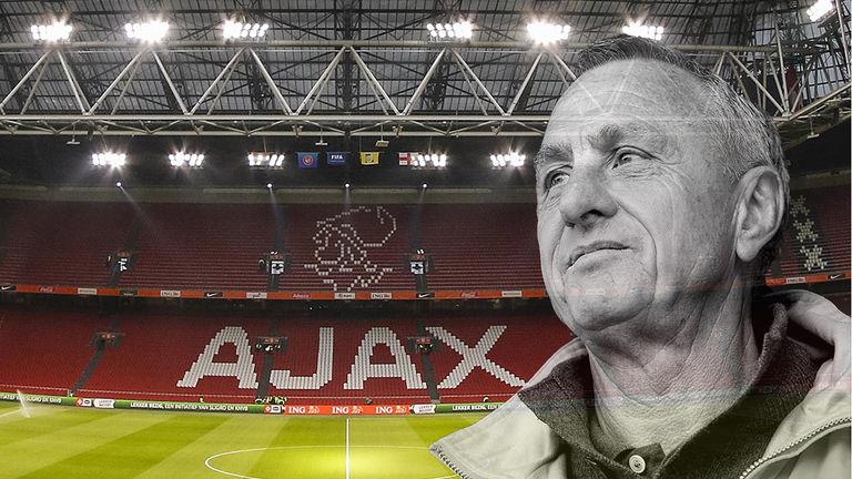 Die Arena von Ajax bekommt einen neuen Namen: Johan Cruyff ArenA.
