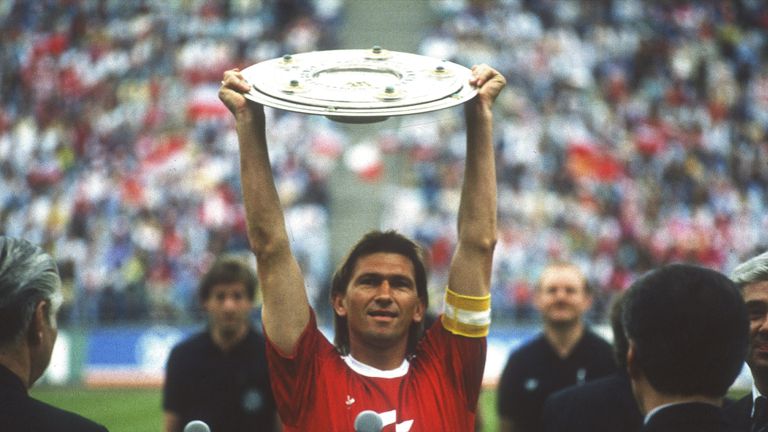 7 MEISTERTITEL: Klaus Augenthaler (1980, 1981, 1985, 1986, 1987, 1989, 1990)