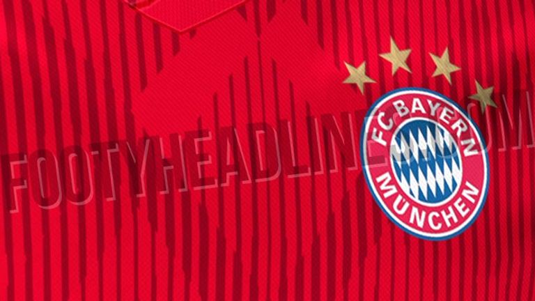 So soll das neue Trikot des FC Bayern aussehen. (Bildquelle: footyheadlines.com)